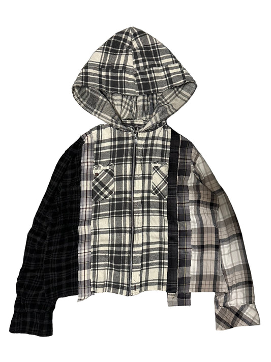 Flannel hoodie