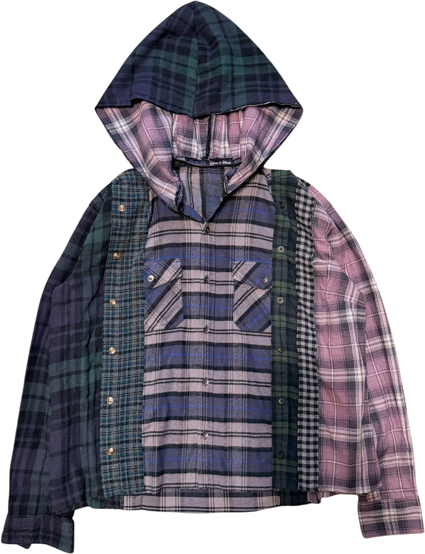 Flannel Hoodie (2 sizes made)