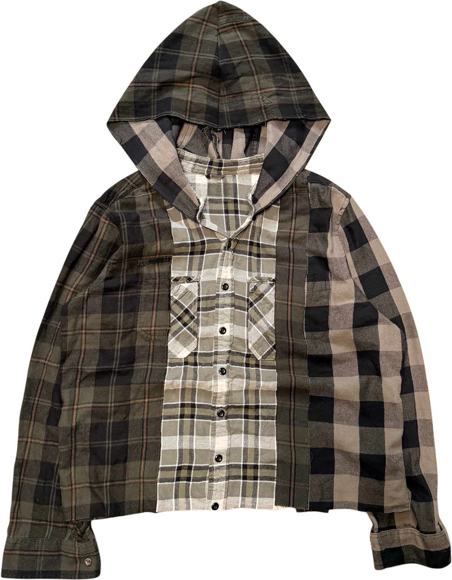 Flannel Hoodie (2 sizes made)
