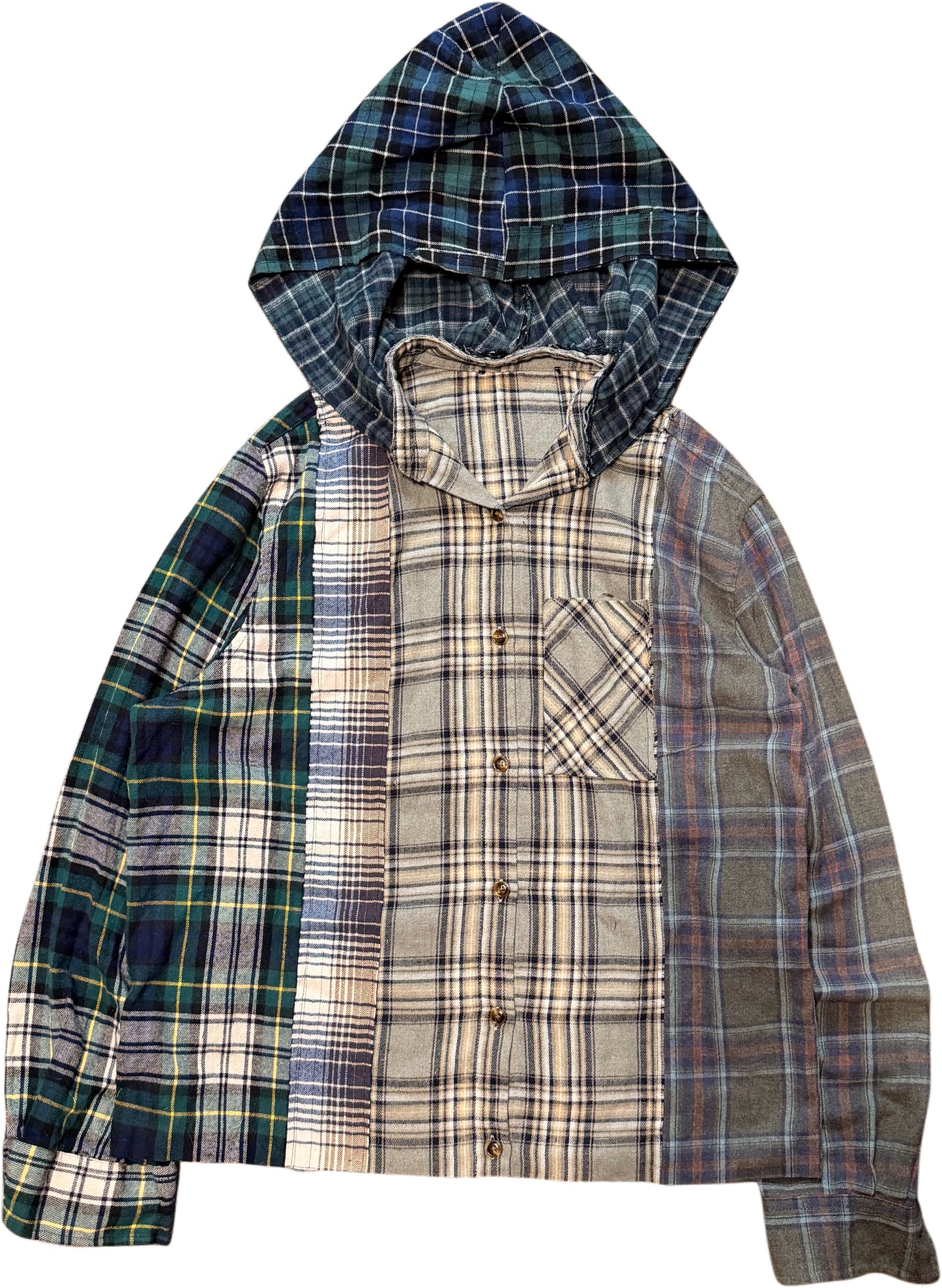 Flannel Hoodie (2 sizes made)