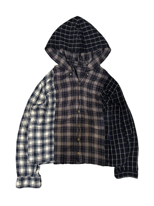 Flannel Hoodie (Button Up)