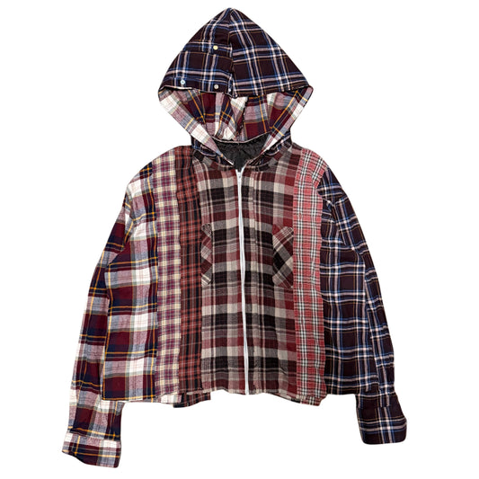 Flannel Hoodie (zip up) (2 sizes)
