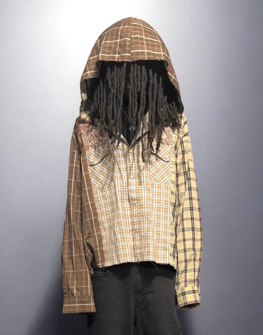 Flannel Hoodie (Button Up)