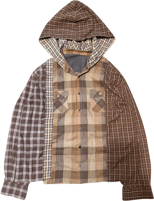Flannel Hoodie (2 sizes made)
