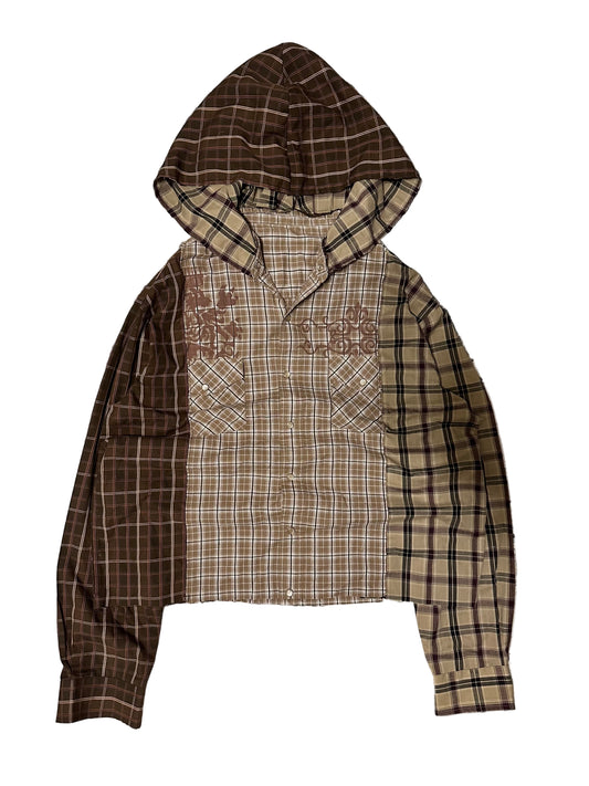 Flannel Hoodie (Button Up)