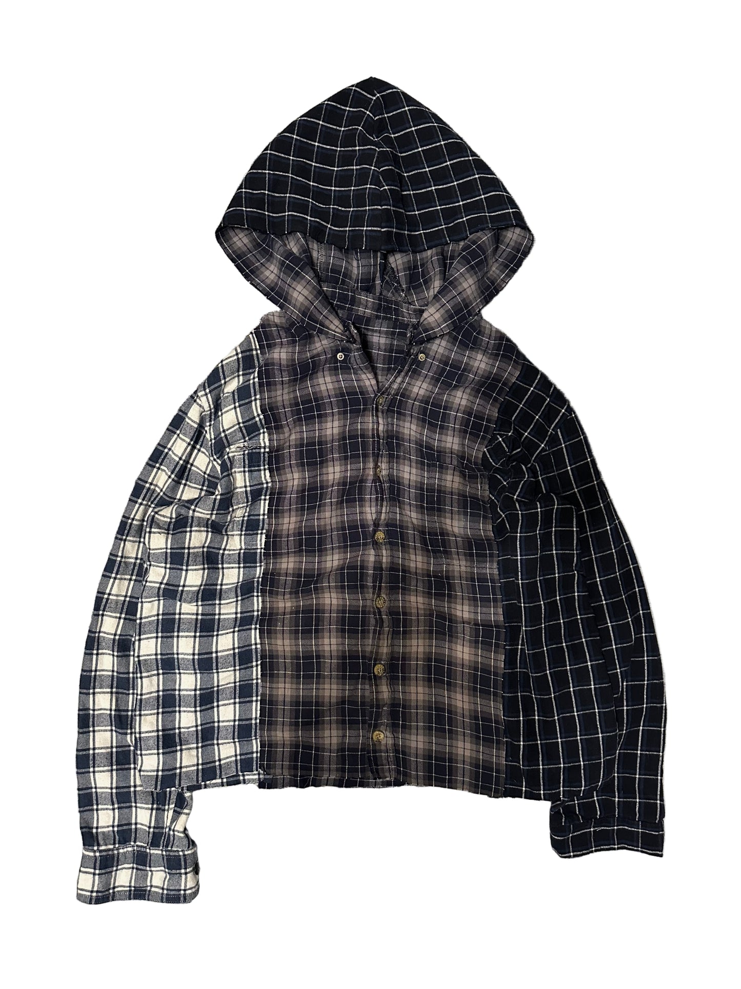 Flannel Hoodie (Button Up)