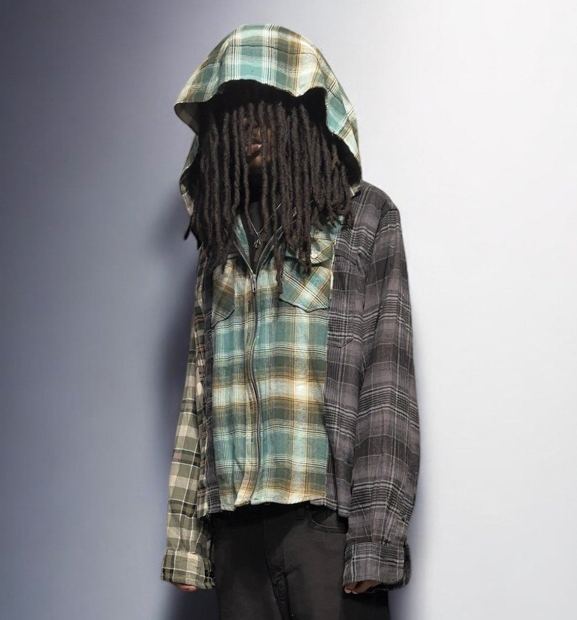 Flannel Hoodie